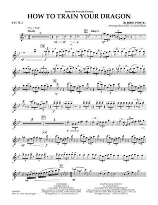 How to Train Your Dragon Flute Sheet Music: A Melodic Journey Through Berk and Beyond